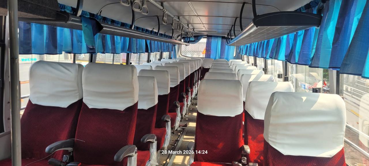 Interior seating wide view